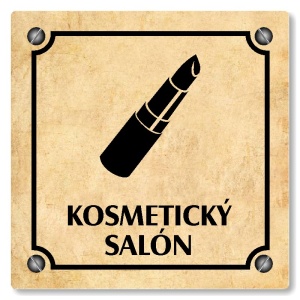 Kosmetický salón, 148x148mm, pergamen, Kansas